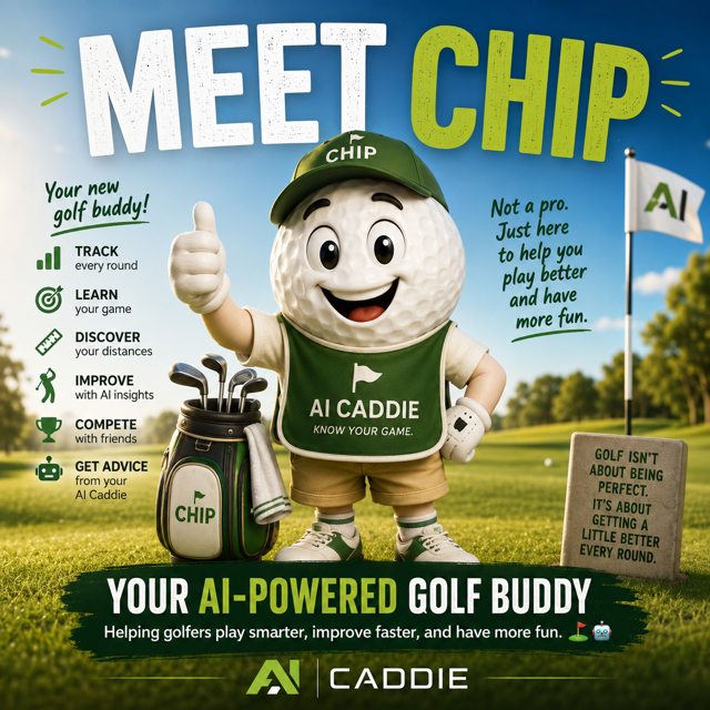 Meet Chip — your AI golf buddy